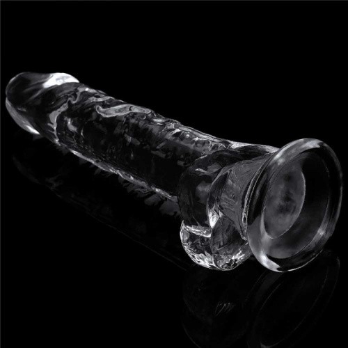 7.5'' Flawless Clear Dildo Clear - Фалоімітатор, 19 см (прозорий) - купити в Києві, Україні
